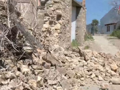 Σεισμός 5,7R: Σημαντικές ζημιές στη Ζαχά...