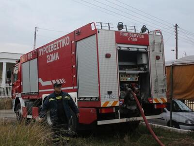 Φωτιά σε σπίτι στο κέντρο του Αιτωλικού