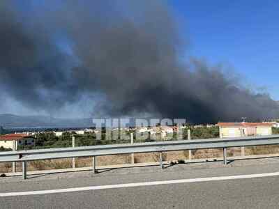 Πάτρα: Περιορίστηκε η φωτιά στο Πλατάνι-...