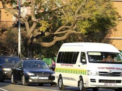 Βλάβη υπέστη το ασθενοφόρο που μετέφερε ...