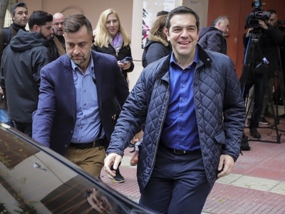 Στη Σαμοθράκη ο πρωθυπουργός, Αλέξης Τσί...