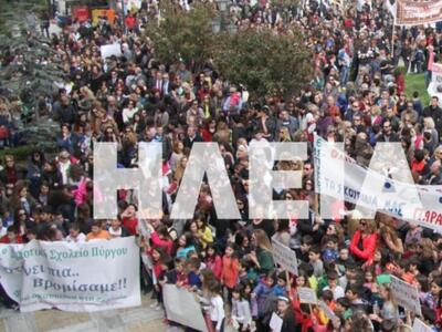 Πύργος: Οργή λαού για τα σκουπίδια - Λαο...