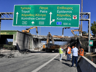 Αθηνών- Κορίνθου: Ομαλοποιήθηκε η κατάστ...