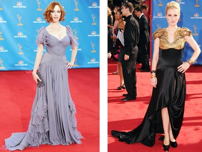 Christina Hendricks και Anna Paquin