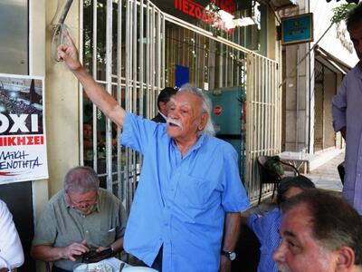 Στο Βοτανικό ψηφίζει ο Μ. Γλέζος