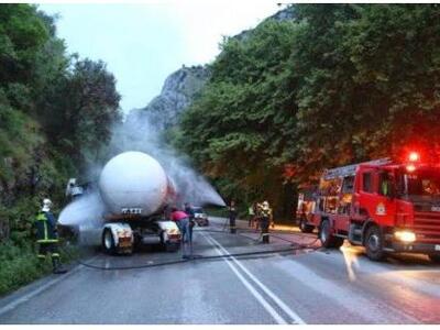 Ιωάννινα: Τροχαίο με βυτιοφόρο προκάλεσε...