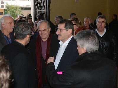 Στο πλευρό του Κώστα Πελετίδη οι εργαζόμ...