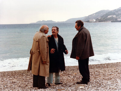 Ο Marcello Mastroianni, ο Νίκος Κούρος κ...