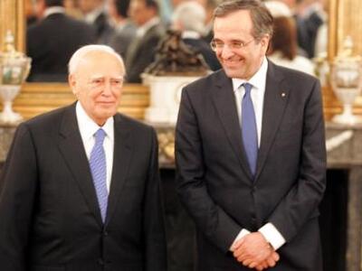 Εκτάκτως στον Παπούλια ο Σαμαράς 