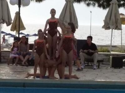 Τα κορίτσια της συγχρονισμένης κολύμβησης της ΝΕΠ!