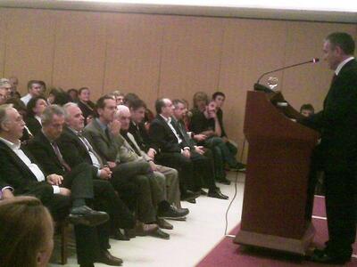 Με επιτυχία η εκδήλωση του Γιώργου Λαζου...