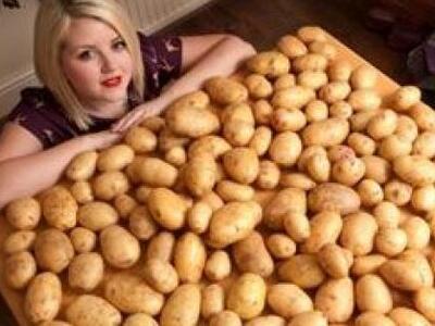 Έχει καταναλώσει πάνω από 13.000 σακιά πατάτες!