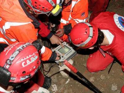 Η Ελληνική Ομάδα Διάσωσης στην σεισμόπλη...