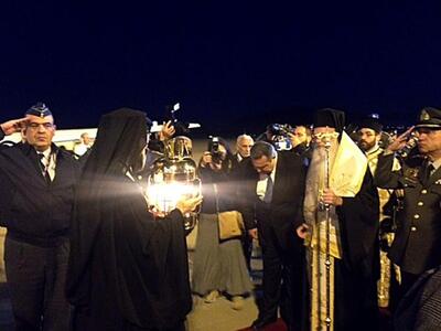 Ο Υπουργός Εθνικής Άμυνας υποδέχεται το ...