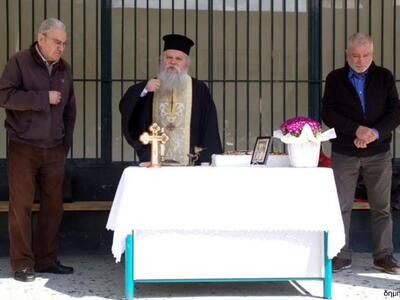 από αριστερά) Νίκος Καμπισόπουλος (Λυκει...