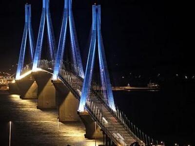 Πάτρα: Πέρασμα από τη Γέφυρα  Ρίου - Αντ...