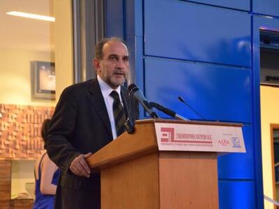 O Περιφερειάρχης Δ. Ελλάδας κ. Κατσιφάρας.