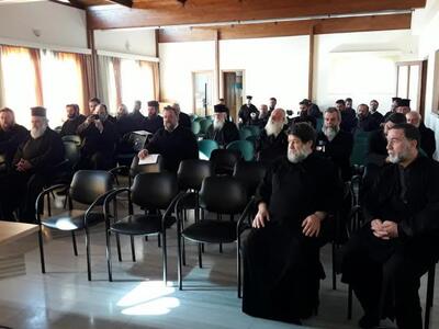 Ο π. Γεώργιος Χριστοδούλου από το Ψυχικό...