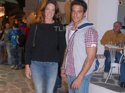 Εύα Λάσκαρη: Βόλτες με τον αγαπημένο της...