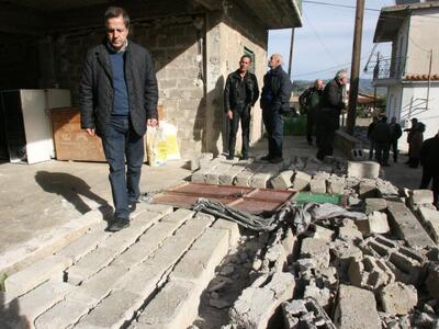 Ηλεία: Ακατάλληλα 22 σπίτια μετά τον σει...