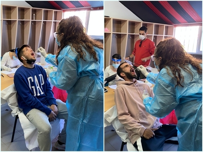 Νέα τεστ κορωνοϊού στην Παναχαϊκή - ΦΩΤΟ