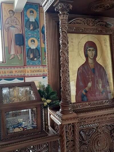 Ο Μητροπολίτης Τρικάλων Χρυσόστομος ήταν στη θρησκευτική πανήγυρη στην Αγία Μαρίνα Μακρυγιάννη Πατρών