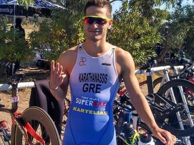Πρωταθλητής νέων στο τρίαθλο ο Σπύρος Καραθανάσης