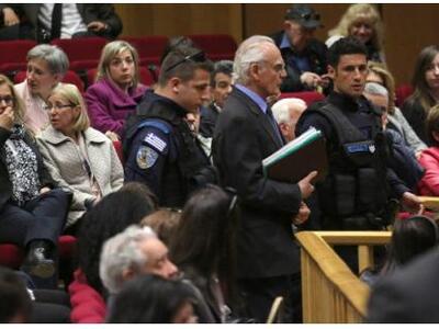Στη... θέση του σήμερα το πρωί ο Τσοχατζόπουλος