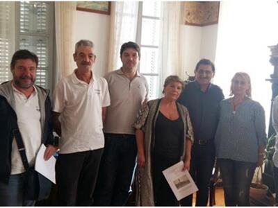 Στην φωτογραφία ο Δήμαρχος Πατρέων κ. Κ....