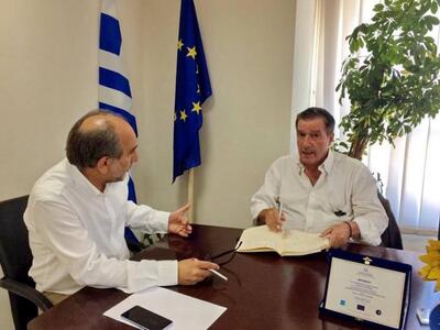 Συνάντηση Καμίνη - Κατσιφάρα στην Πάτρα ...