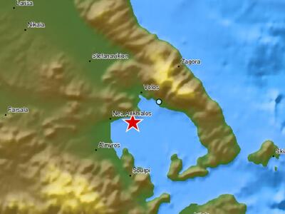 3,7 Ρίχτερ ταρακούνησαν το Βόλο και ολόκ...