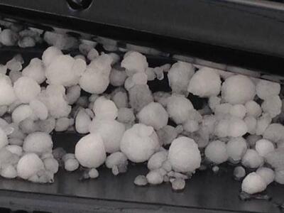 Σφοδρή χαλαζόπτωση στο Αγρίνιο (φωτο)