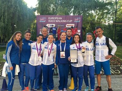 Με την Σοφία Αλικανιώτη στο Ευρωπαϊκό Κύ...