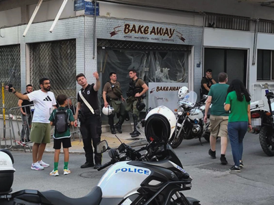 Πυροβολισμοί έξω από το γήπεδο του Παναθ...