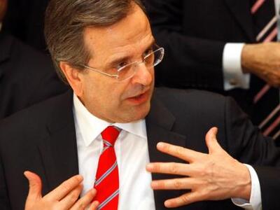 Συνάντηση του Α. Σαμαρά με το αφεντικό τ...