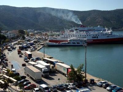 Ηγουμενίτσα: Προσέκρουσε πλοίο στο λιμάν...