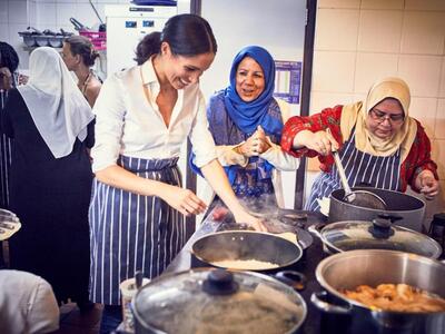 Η Μέγκαν Μαρκλ μαγείρεψε για καλό σκοπό!...