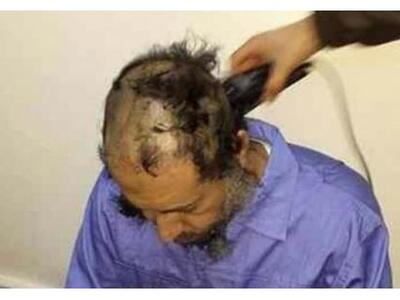 Κούρεμα με την ψιλή στον γιο του Καντάφι