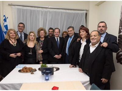 O Κώστας Καραμανλής εγκαινίασε τη ΔΗΜΤΟ ...