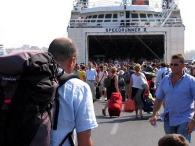 Υψηλή η κίνηση από το λιμάνι του Πειραιά
