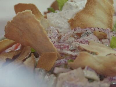 Νόστιμη λιβανέζικη σαλάτα Fattoush