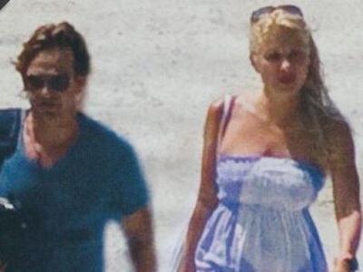 Η Ελένη Μενεγάκη και ο Ματέο Παντζόπουλο...