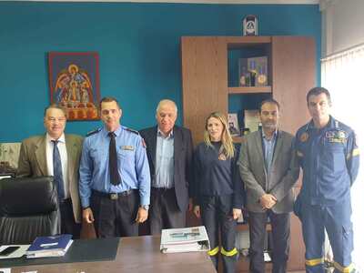 Πάτρα: Σε αστυνομία και πυροσβεστική ο Κ...