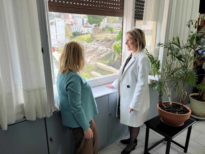 Η Χριστίνα Αλεξοπούλου στην Εφορεία Αρχα...