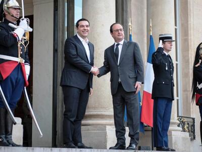 Στη συνάντηση των σοσιαλιστών αρχηγών κρ...