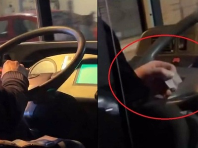Θεσσαλονίκη: Οδηγός λεωφορείου στρίβει τ...