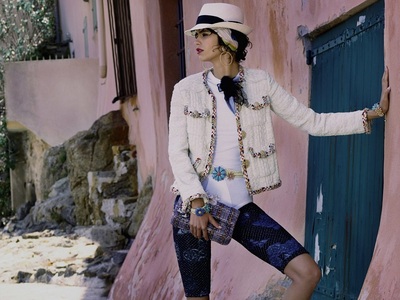 Σε καμπάνια Chanel Cruise
