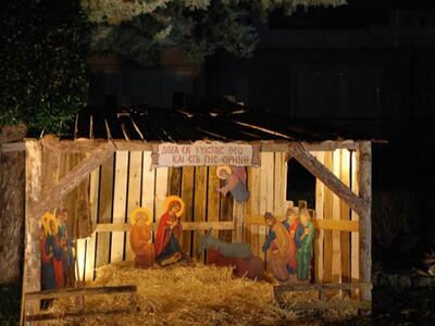 Πάτρα:Στήθηκε και φέτος η Φάτνη στον Ι.Ν...