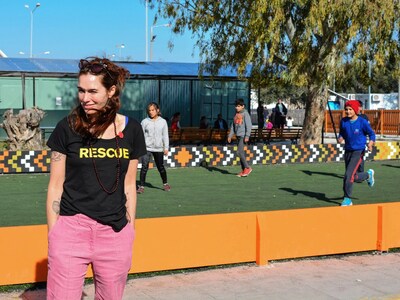 Στην Μόρια η Λένα Χέντεϊ, η Σέρσεϊ Λάνισ...