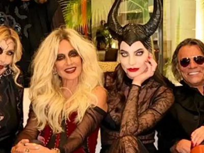 Άννα Βίσση και Ηλίας Ψινάκης σε Halloween πάρτι